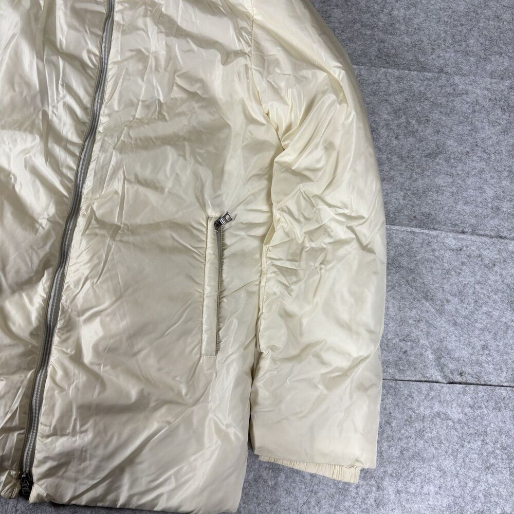 Vintage Archive Prada Sport Ivory White Puffer Jacket w/ Hood Mens Large SGA293 - Picture 2 of 16